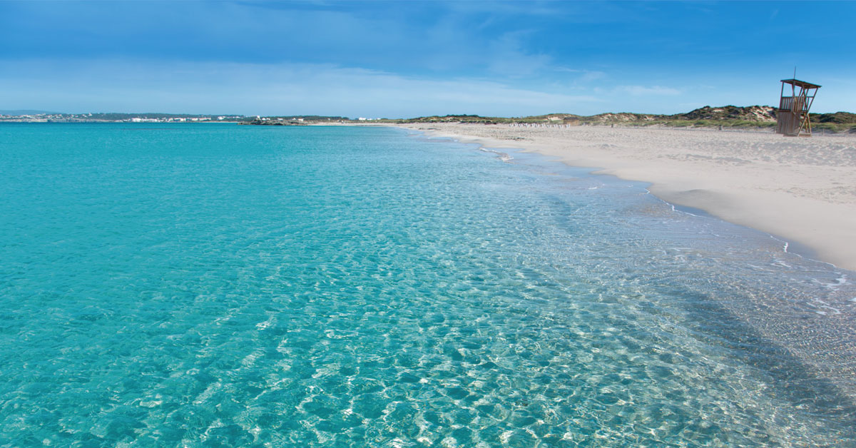 platja de llevant formentera