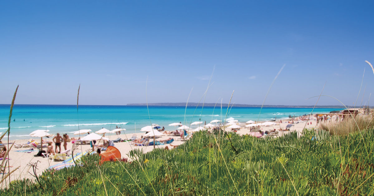 platja des arenals formentera