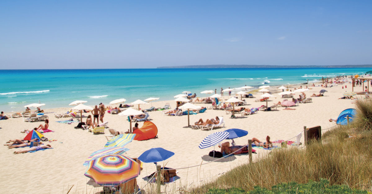 playa de migjorn de formentera