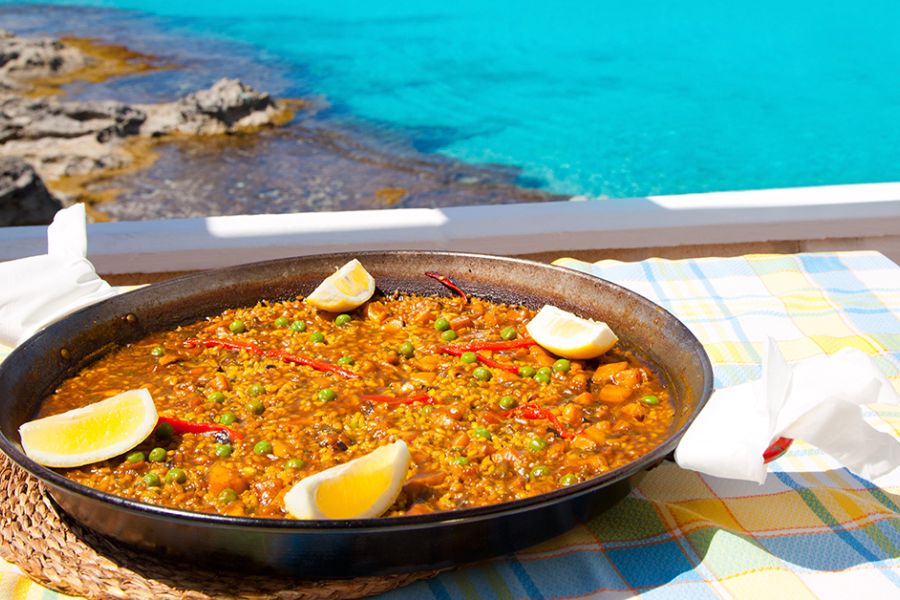 Paella from Formentera