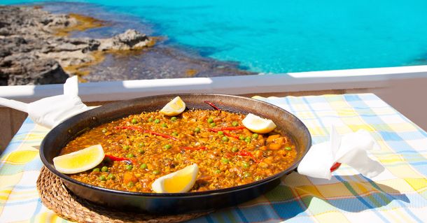 Paella from Formentera