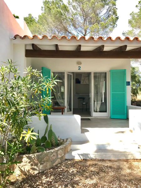 Cabaña entrada
